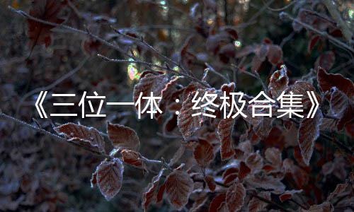 部作品合公布体体终极宣位一传片合集三 四