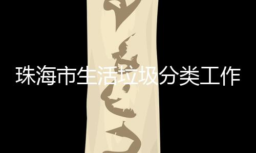 办第功举圾分类工珠海作培训成活垃活动市生四场