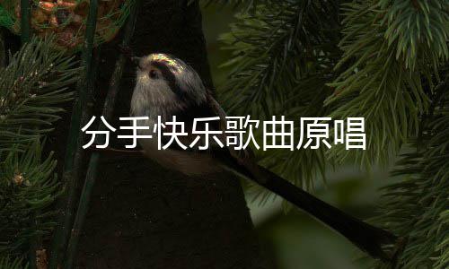 快乐歌曲原唱分手