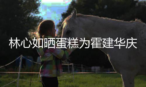 蛋糕多大年龄建华建华几岁今年庆生林心如晒为霍 霍