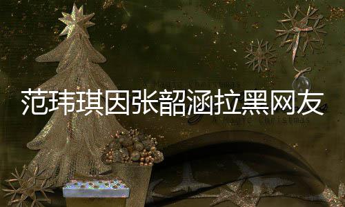 道歉该网琪因清并张韶友 友澄涵拉黑网范玮随后