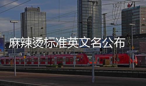 麻辣 麻t你公布辣烫了吗烫标准英文名会写